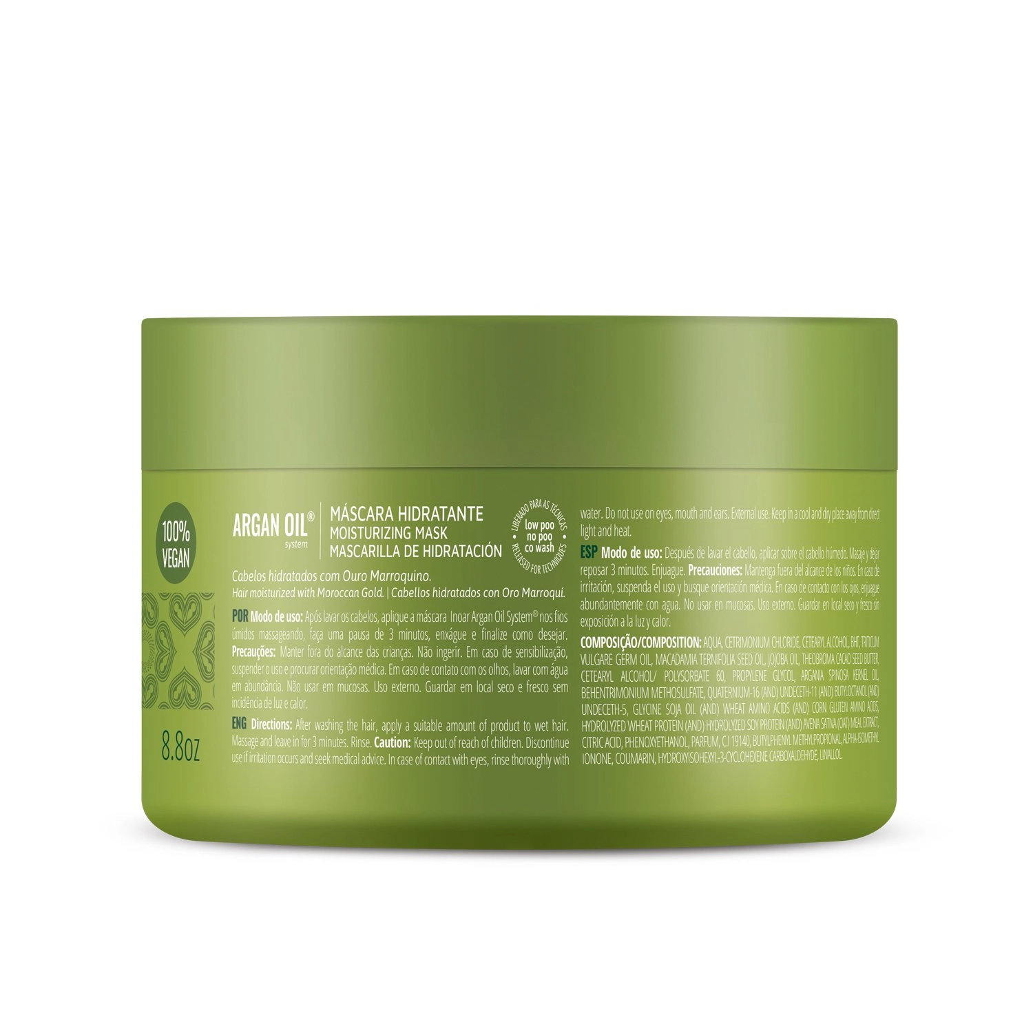 Máscara De Hidratação Inoar Argan Oil Pote 250g