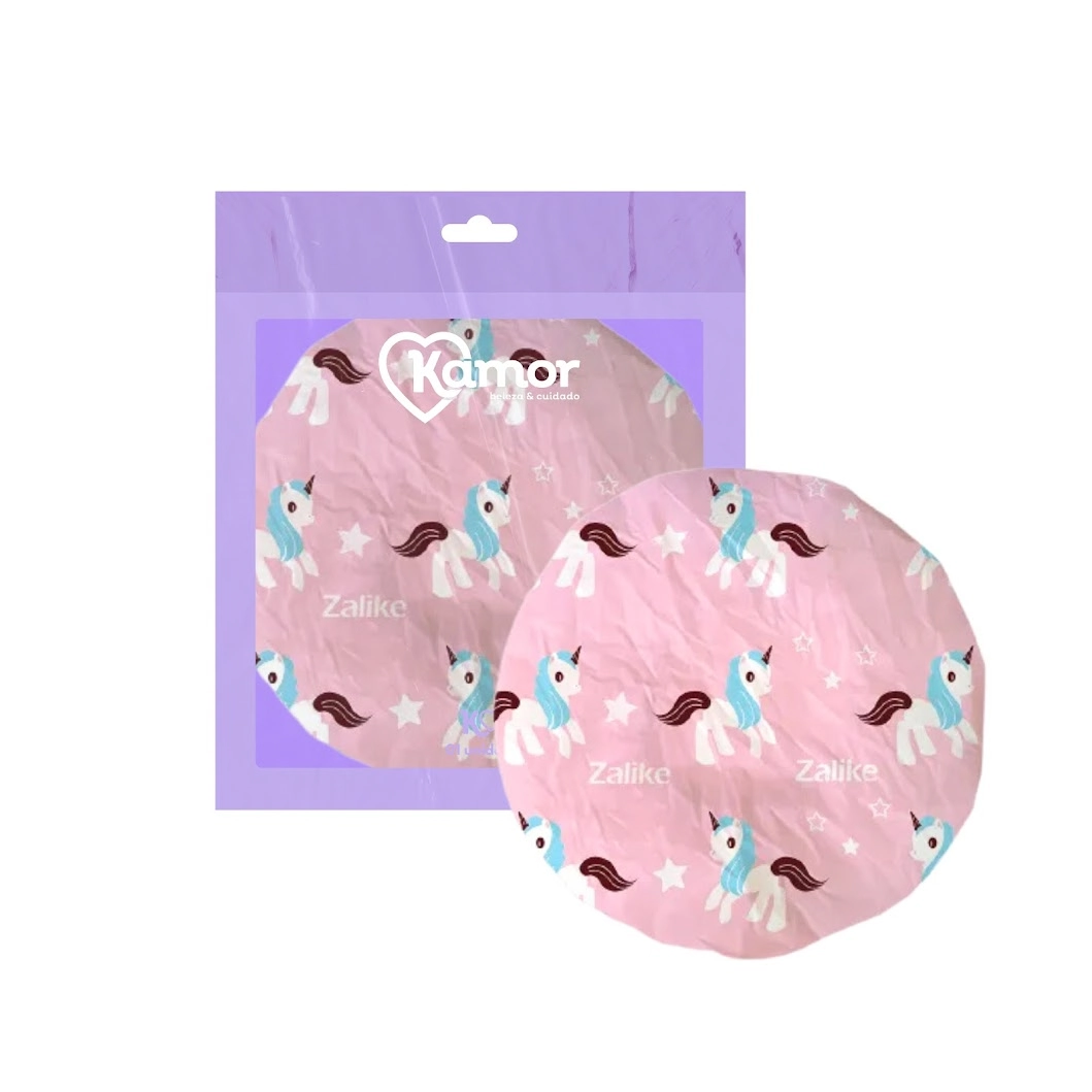Touca Banho Kamor Infantil Unicornio 1un