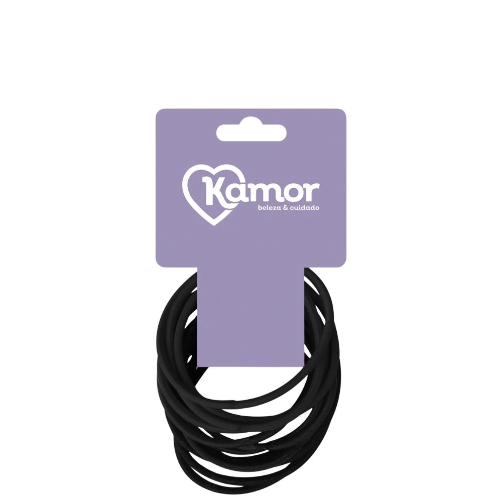 Elastico S.metal 2.5mm C.12un Preto