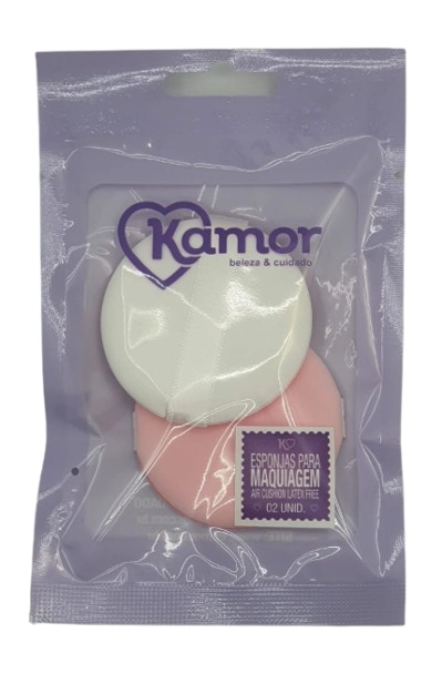 Esponja Maquiagem Kamor Ref 317 K Air Cushion 2 Un