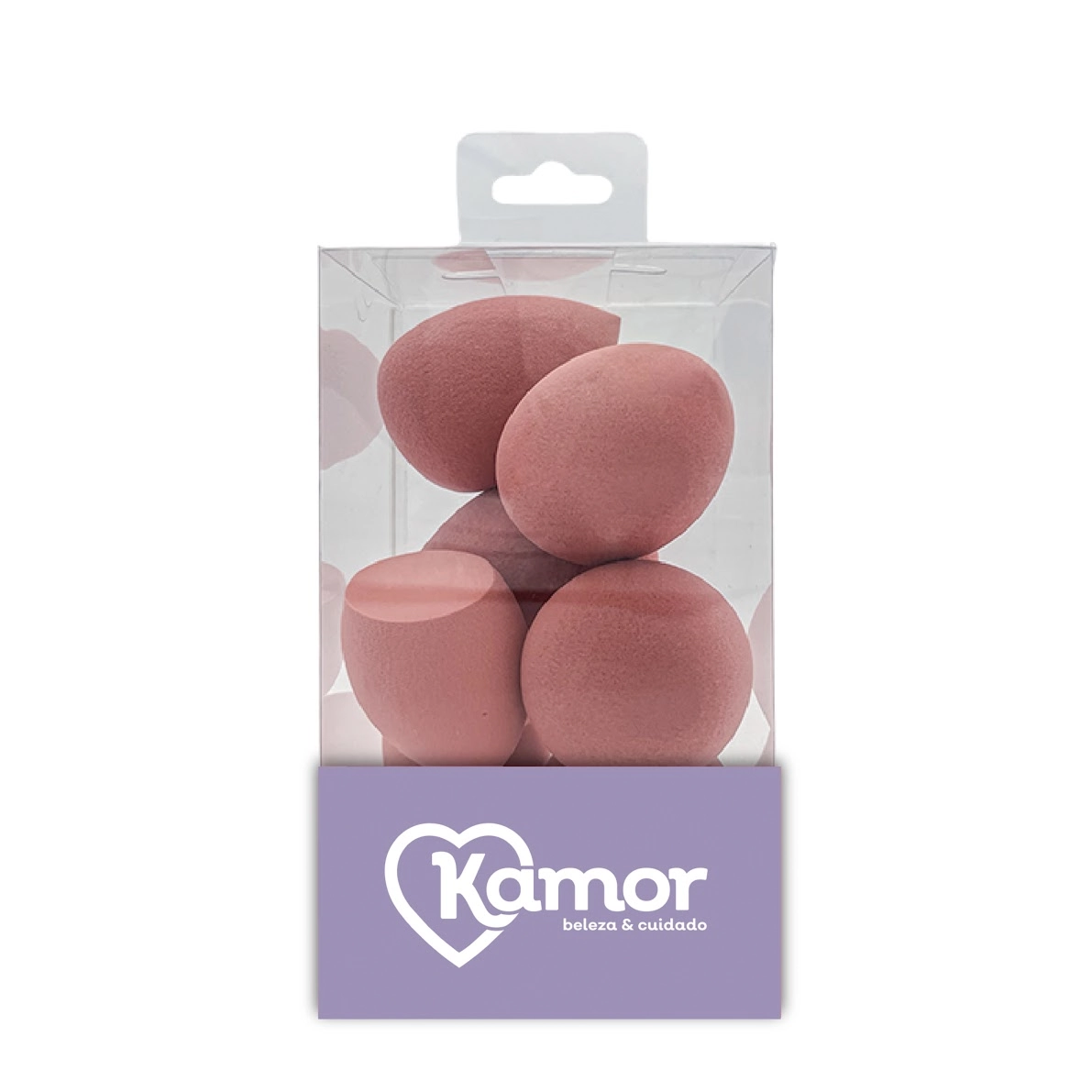 Estojo De Esponja P/maquiagem Kamor C/8un