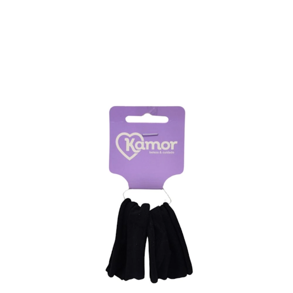 Elastico P/cabelo Kamor Ref795 Meia Esportivo 2un