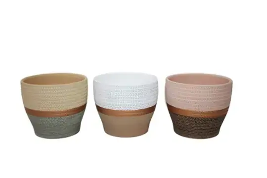 Cachepot Casambiente Gold 14 X 14 X 12 Cm