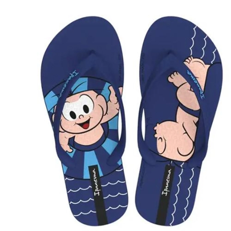 Chinelo Infantil Turma Da Monica Azul 23.24 81051