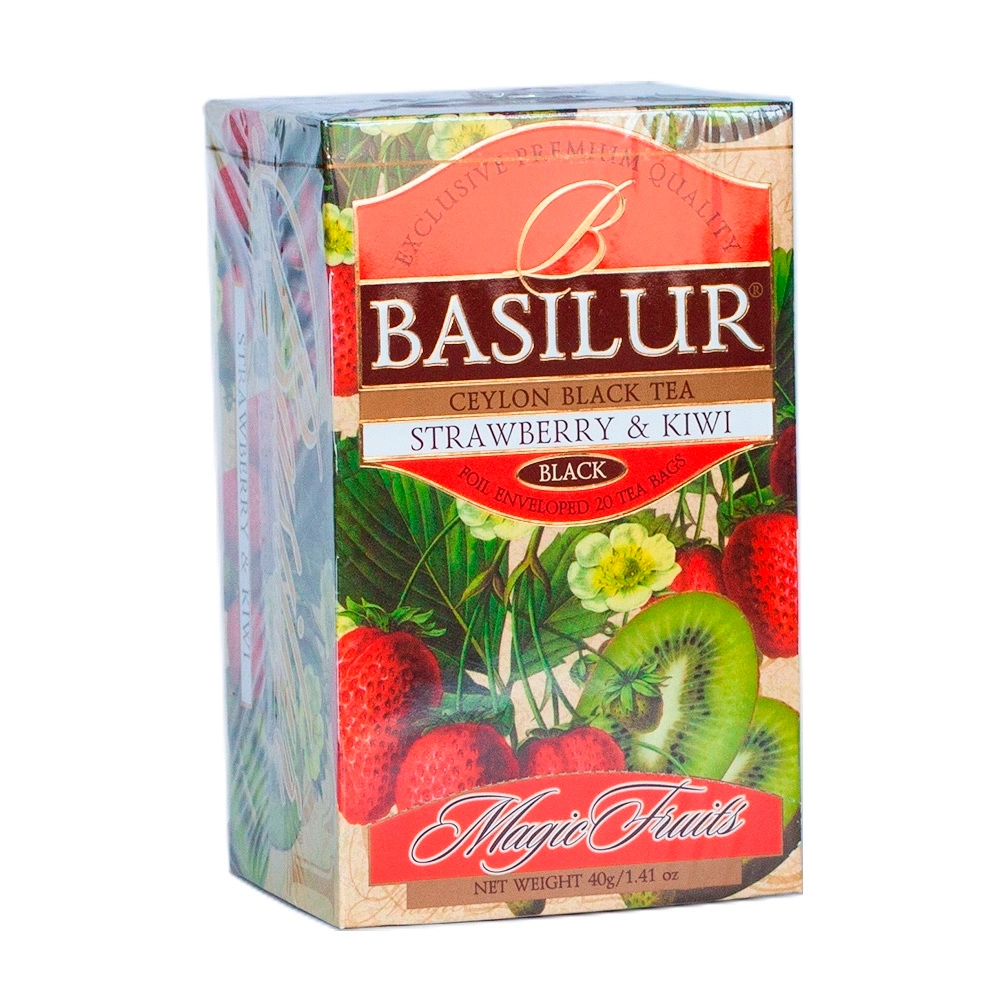 Cha Preto Mor Kiwi Basilur 40g