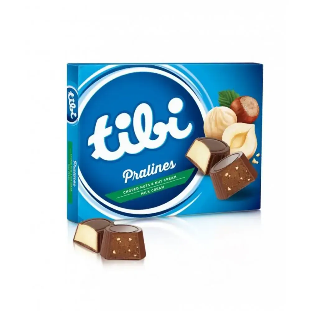Bombons Tibi Leite C/avela Creme De Avela 117g