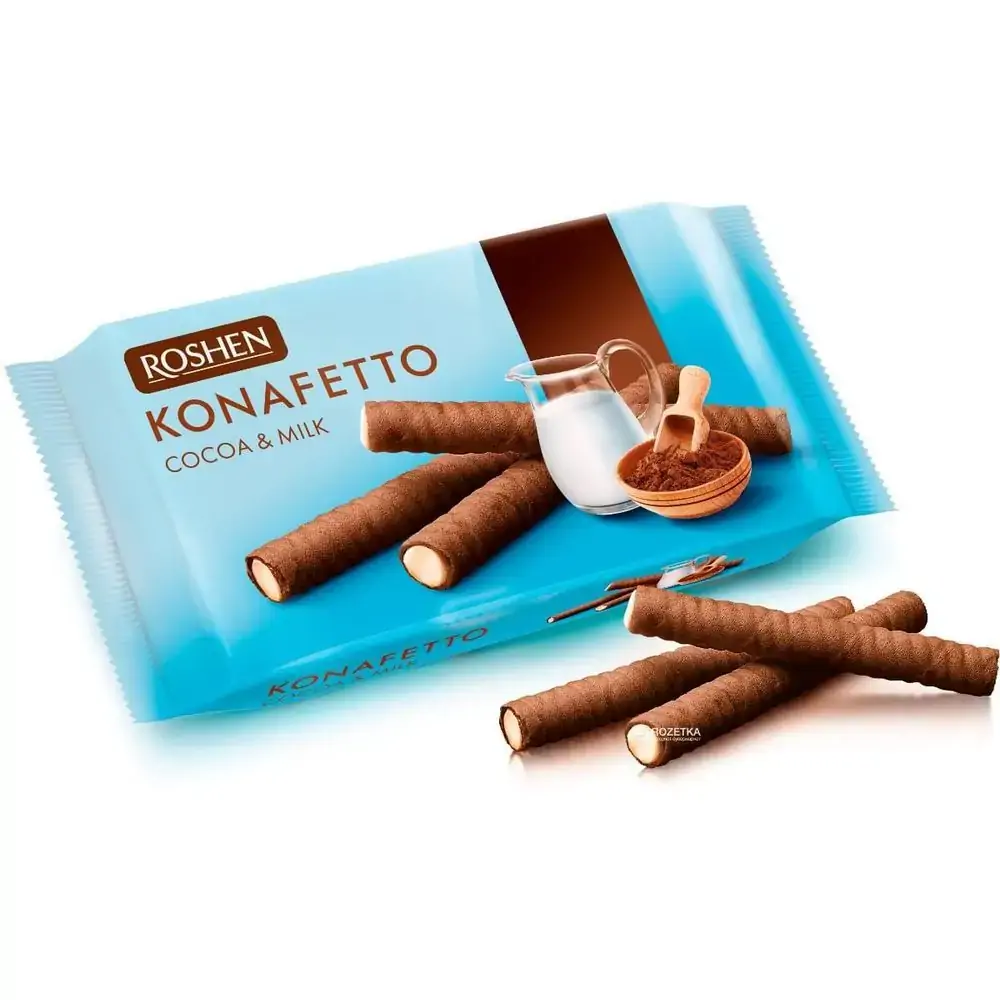 Wafer Konafetto Cocoa E Milk 156g