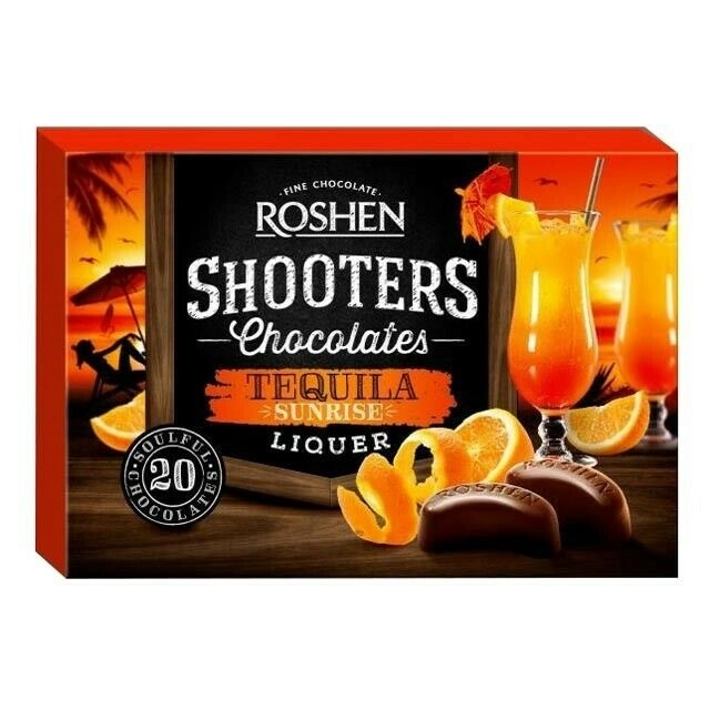 Choc Shooters Sunrise Tequila 150g