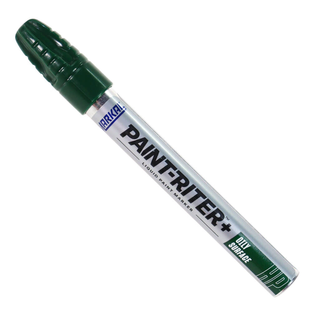 Marcador Industrial Markal Paint Riter Oily Surface - Verde