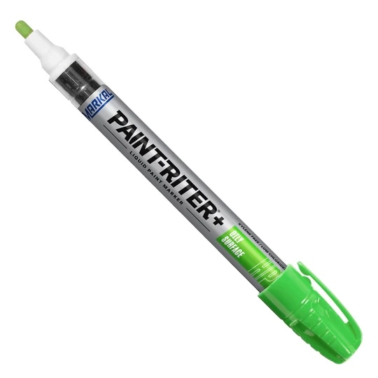 Marcador Industrial Markal Paint Riter Oily Surface - Verde Claro