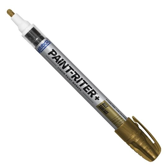 Marcador Industrial Markal Paint Riter Oily Surface - Ouro