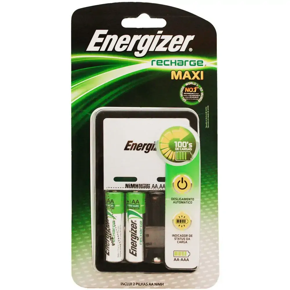 Carregador De Pilhas Energizer