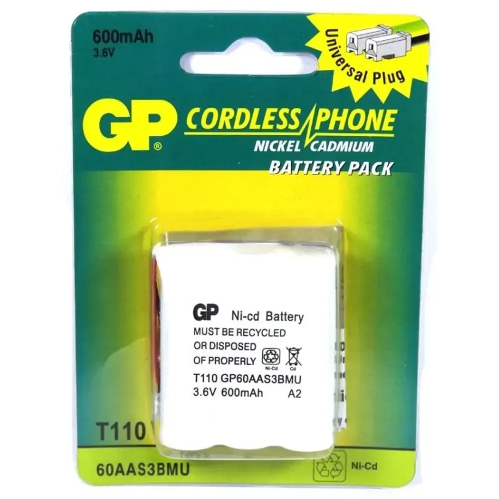 Bateria P/telefone S/fio T107 Gp Univers