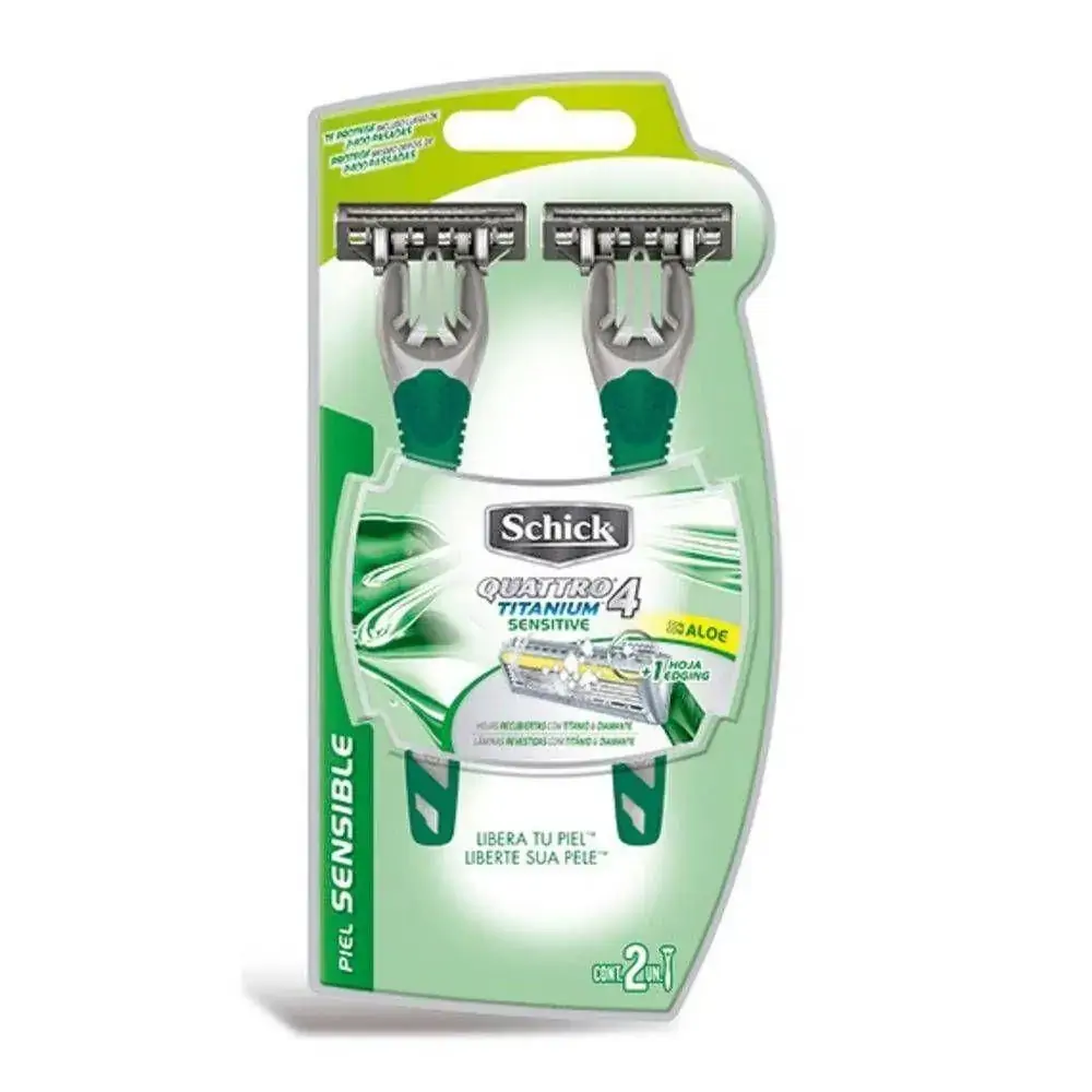 Apar.barb.schick Quatrro Titanium Sensitive