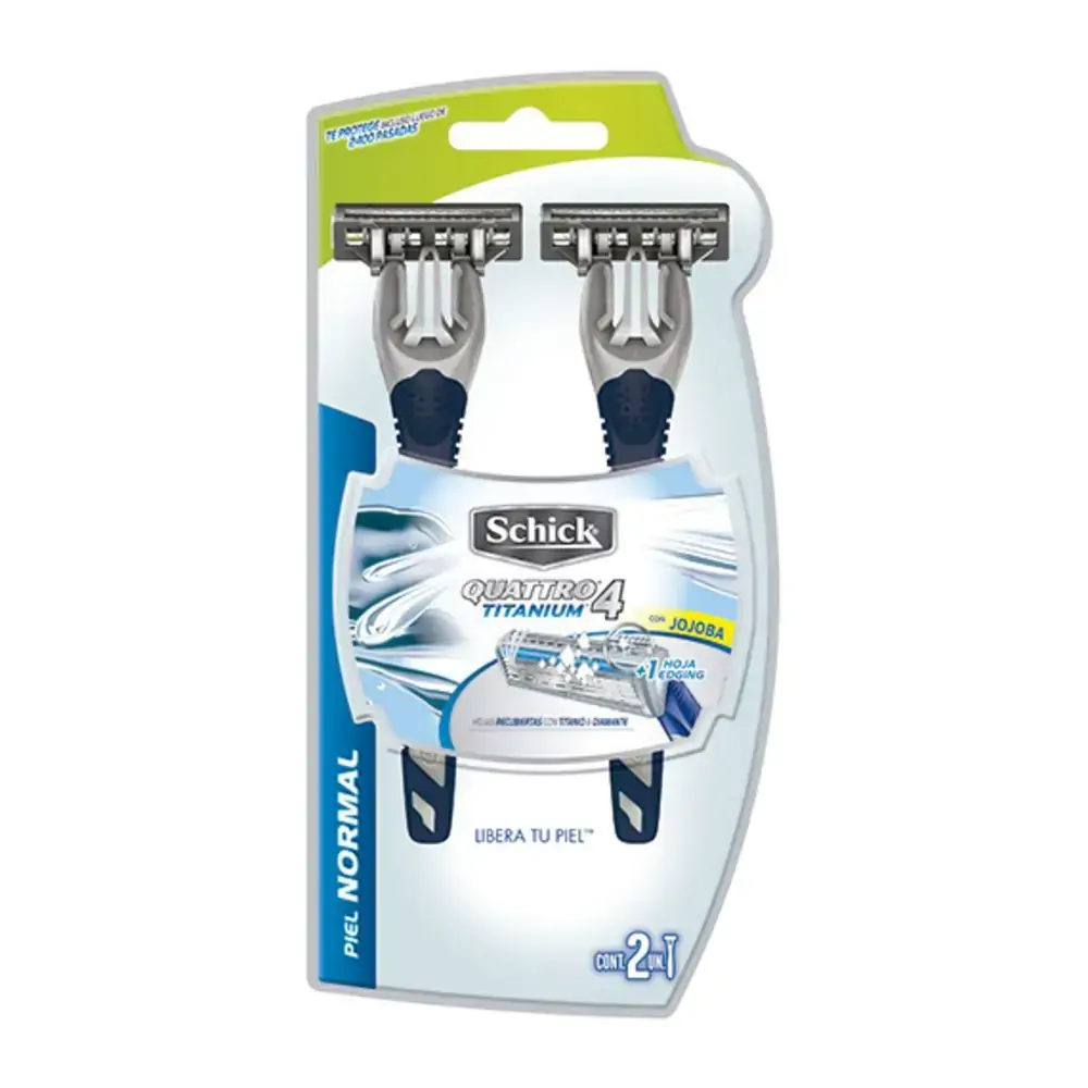 Ap Barbear Schick 4 Titanium 2un