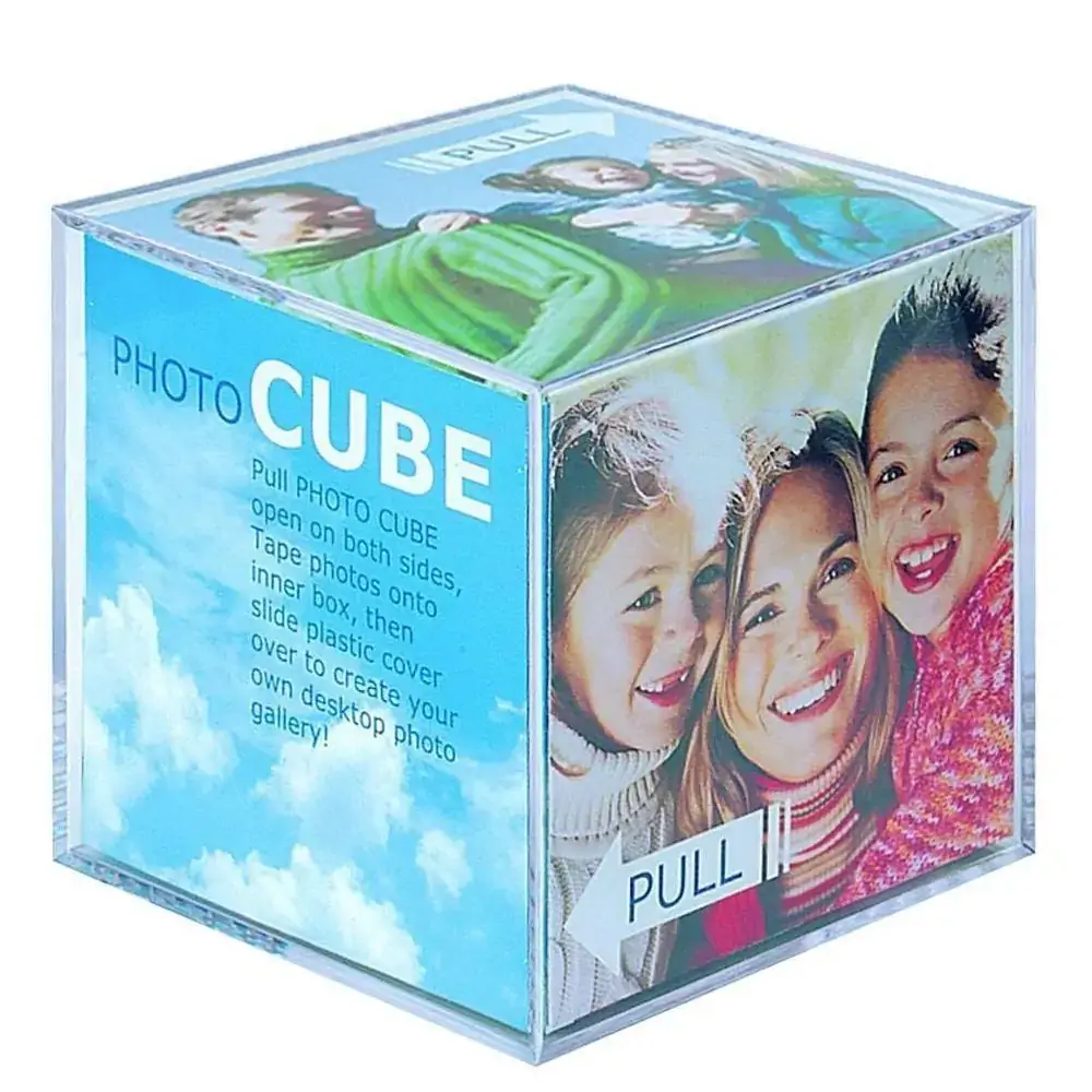 Porta Retrato Cubo 6 Fotos Acril Ref P3179
