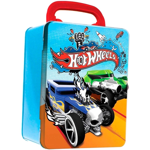 Maleta Porta Carrinhos Azul