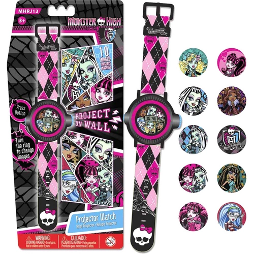 Relogio Multi Projetor Monster High