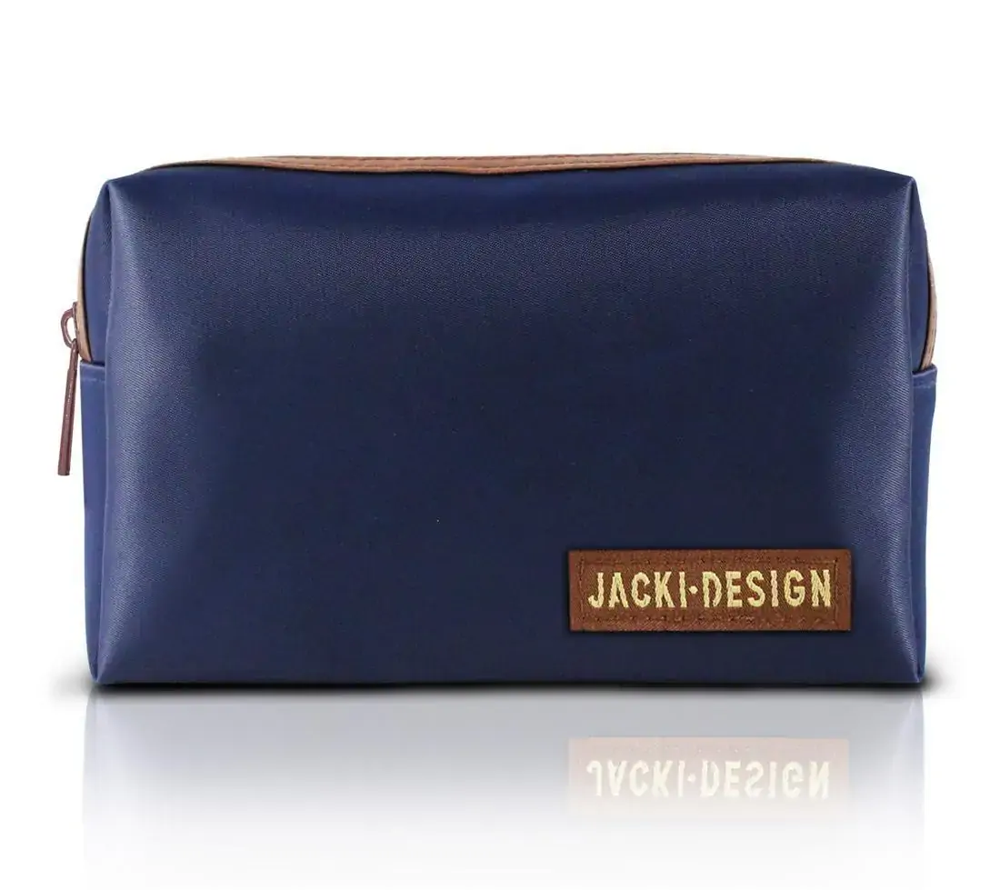 Necessaire Masculina Jacki Design Azul Marrom 1un