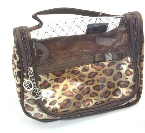 Cheetah Print Cosmetic Travel Bag