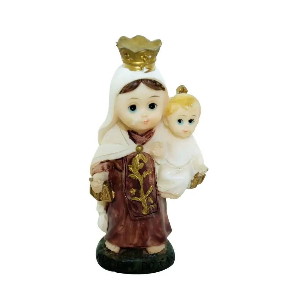 Imagem Nossa Senhora Do Carmo Crianca 8cm