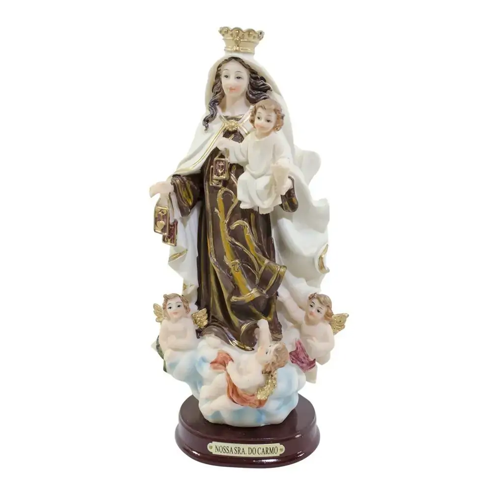 Enfeite N.senhora Do Carmo 20.3cm