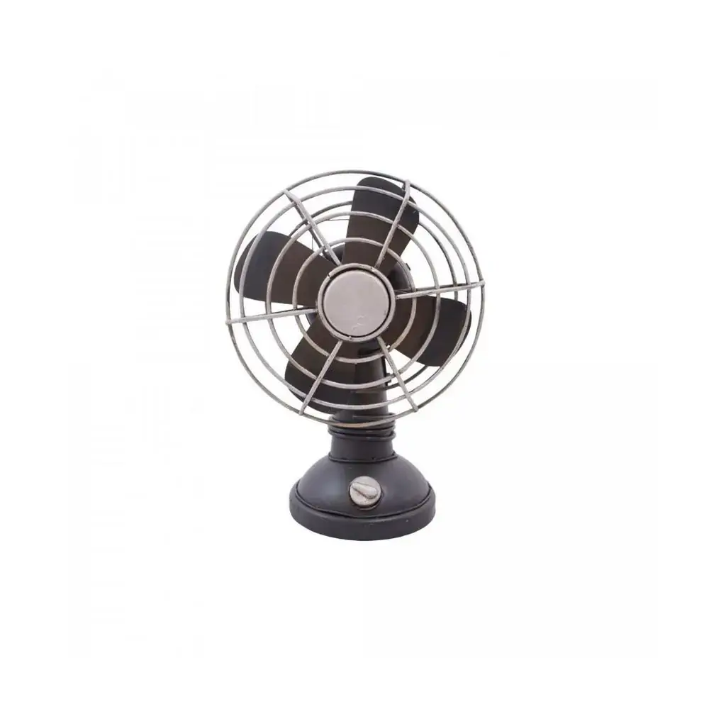 Enfeite Ventilador Metal Ref.1504b 1557blk E