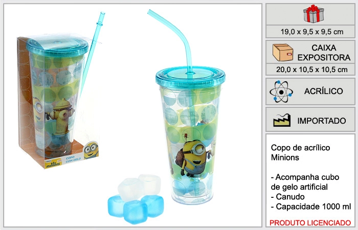 Copo Plastico Ravi Minion Mn2