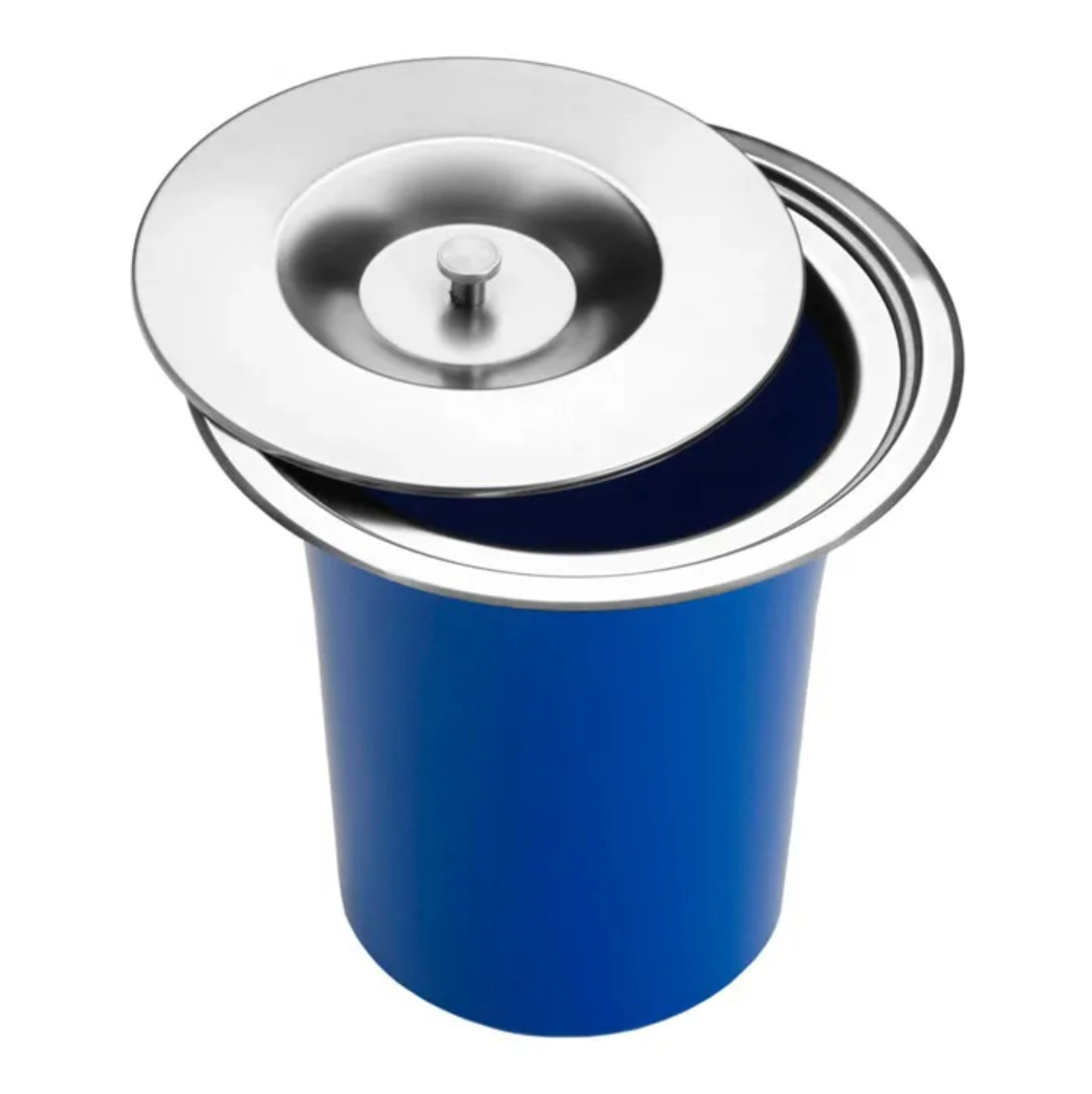 Lixeira De Embutir Inox