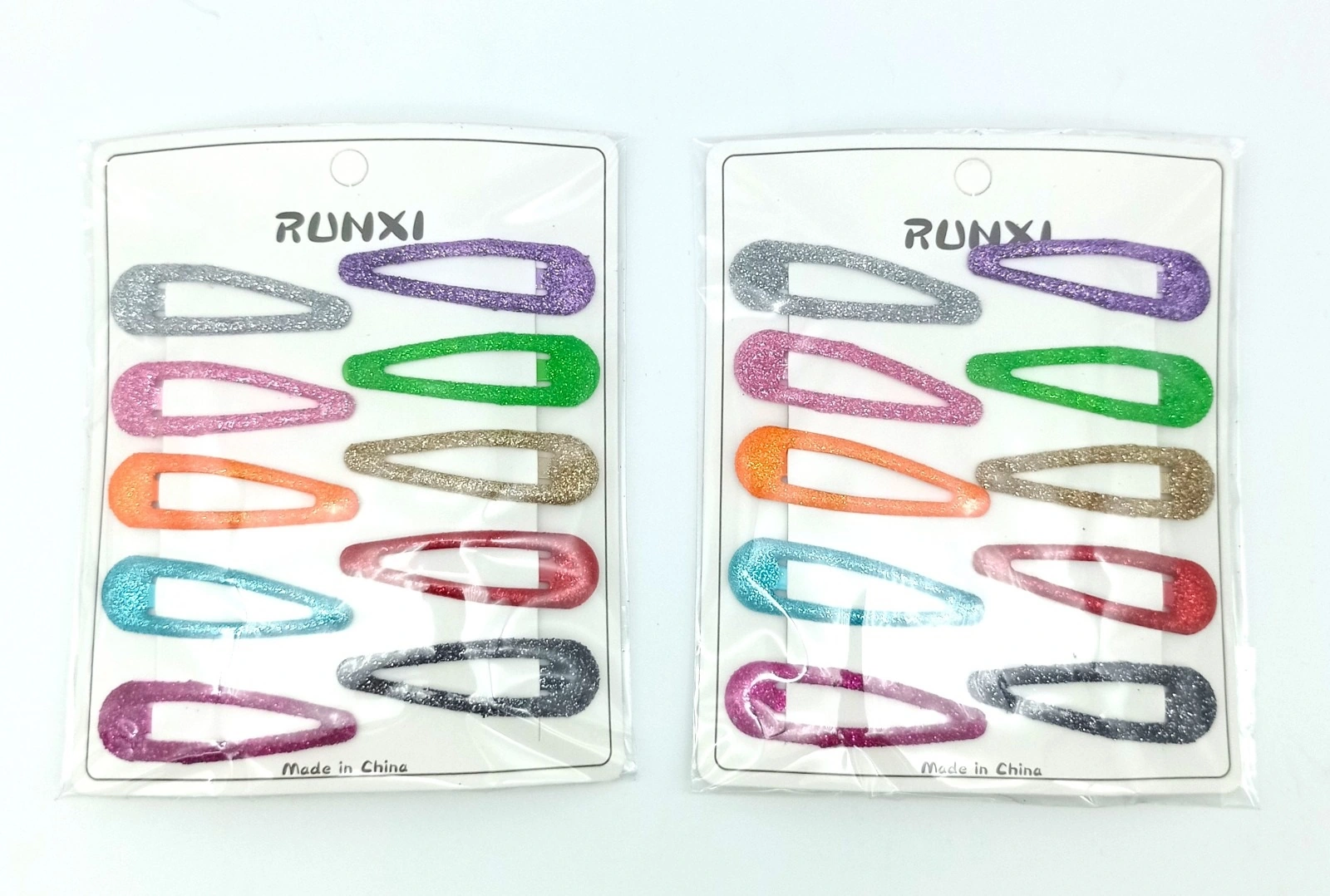 Kit Contendo 10 Presilhas De Plastico Para Prender Cabelo