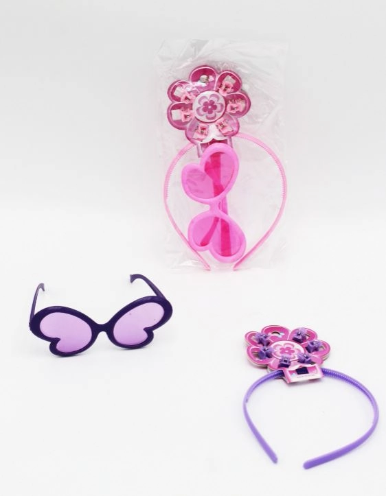 Kit Acessorios / Cabelo C/ Tiara Oculos