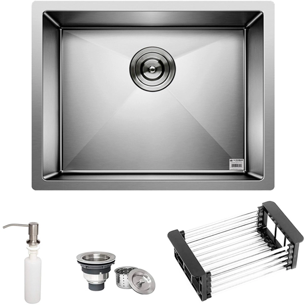 Cuba Quadrada Inox 304 Gourmet 5040 Com Acessórios - Ec242