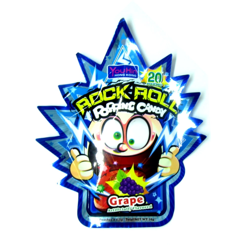 Bala Popping Candy Grape Rock Roll 30g