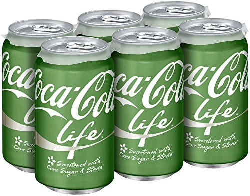 Coca Cola Life Cans, 12 Fluid Ounce Pack Of 6