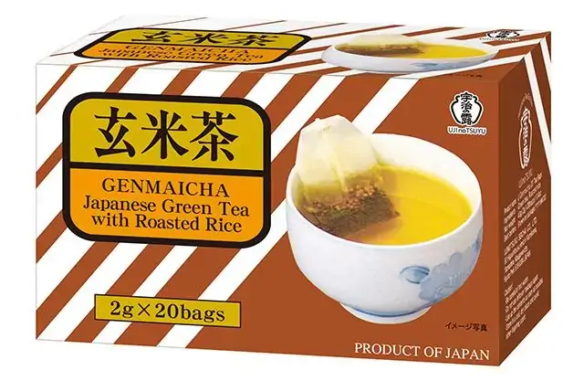 Cha Verde Genmaicha Tea Bag 20p 40g Ujinotsuyu