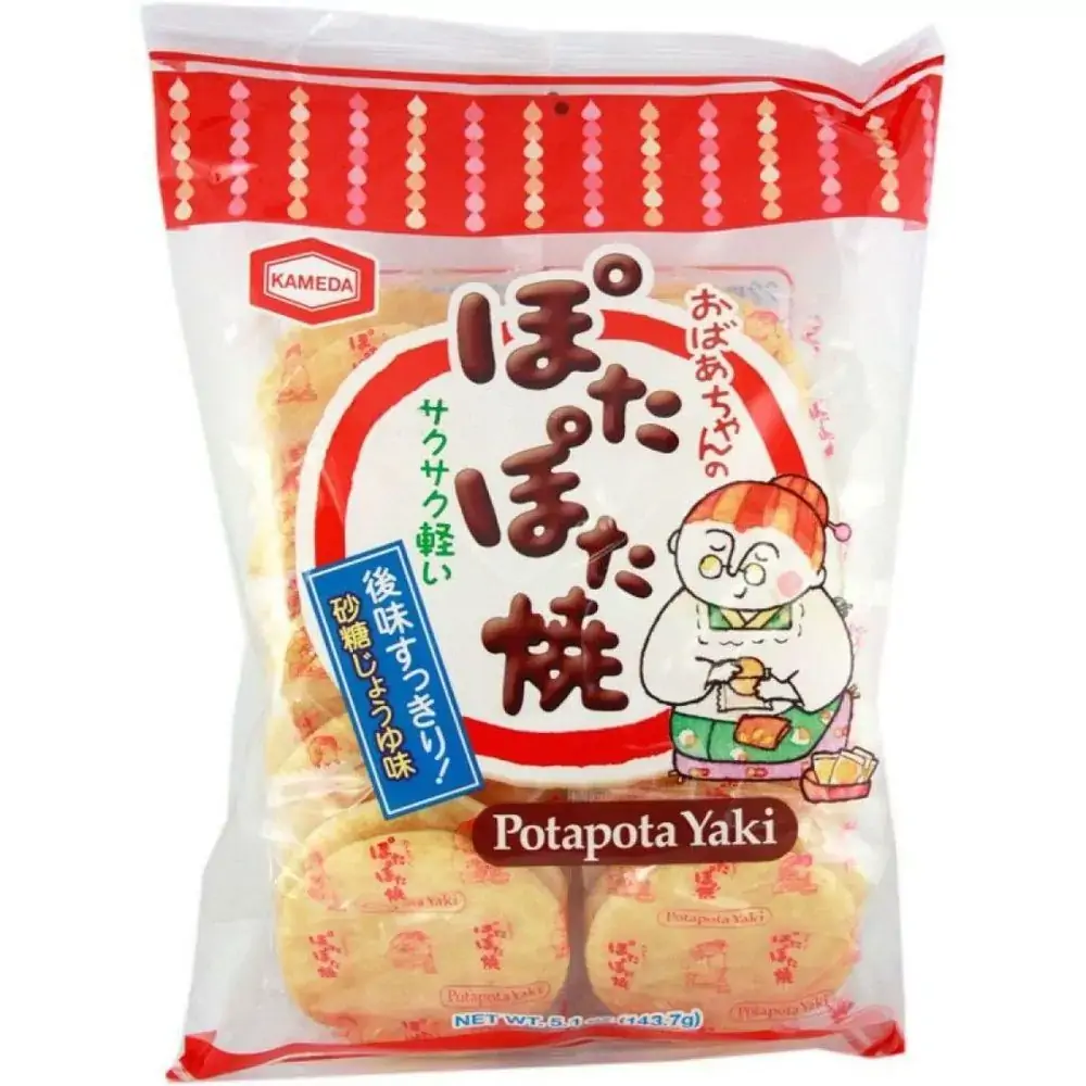 Kameda Potapota Yaki Biscoito De Arroz 121,7gx12