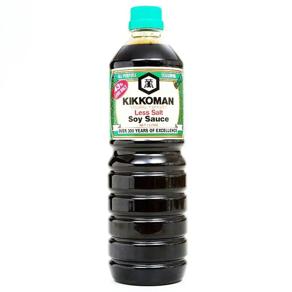 Molho Shoyu Kikkoman 1l Less Salt