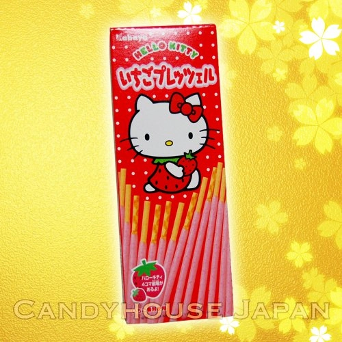 Hello Kitty Strawberry Pretzel Sticks Strawberry