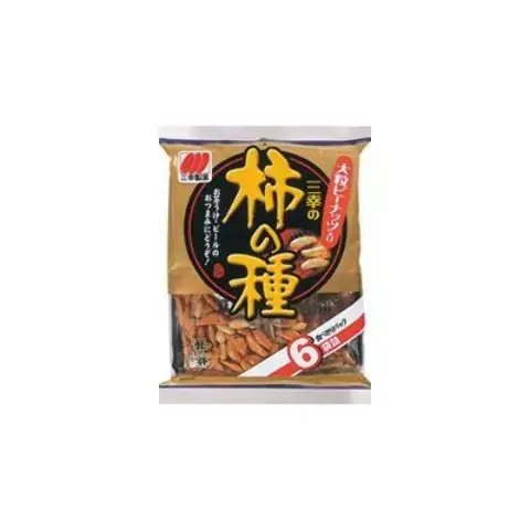 Biscoito Salgadinho De Arroz Kaki No Tane 154g
