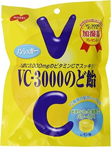 90gx6 Pieces Nobel Vc 3000 Throat Lozenge