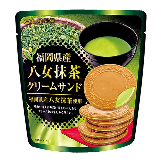 Bisc Cream Sand Matcha Nanao Seika 68g