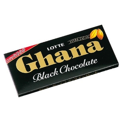 Choc Preto Lotte Ghana 50g