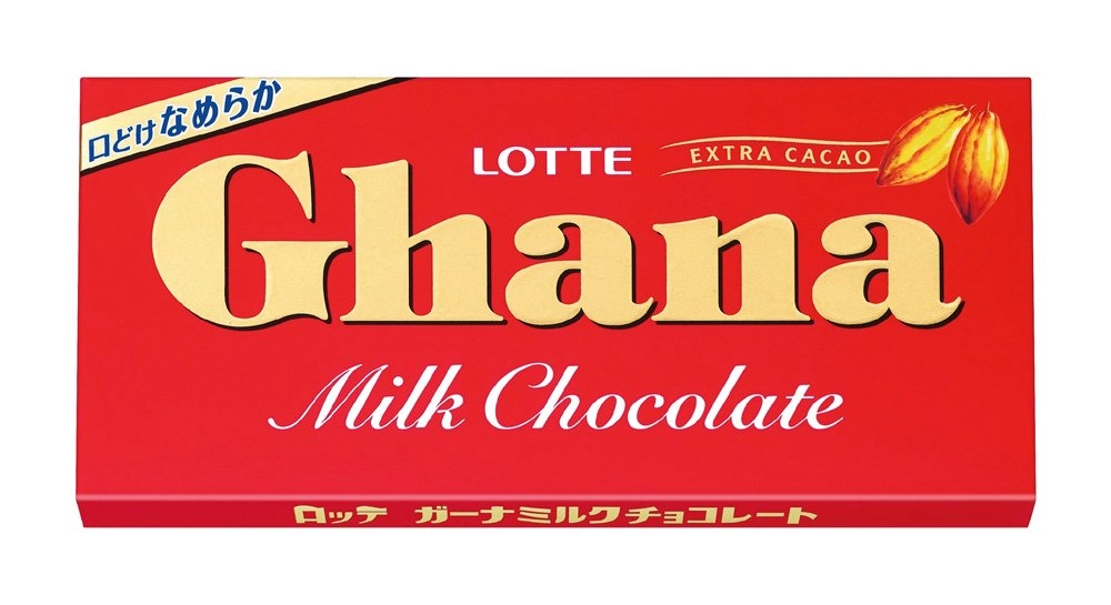 Choc Lotte Ghana Ao Leite 45g