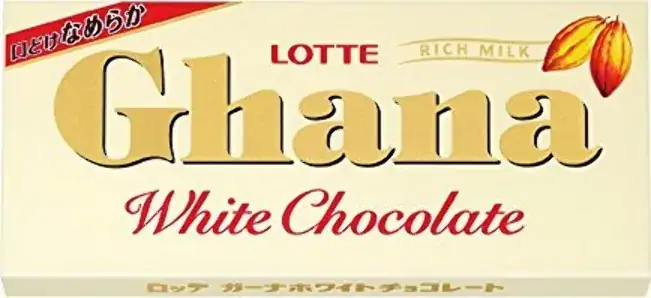 Choc Lotte Ghana Branco 45g