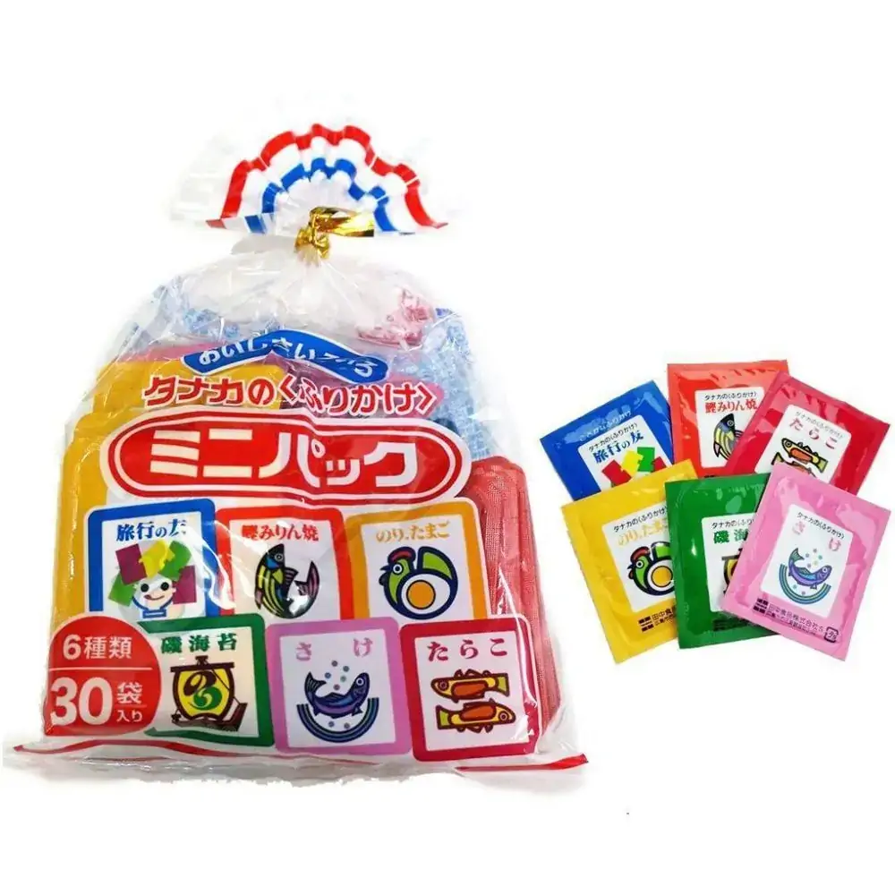 Temp Tanaka 75g Furikake Mini Pack C/ 30un