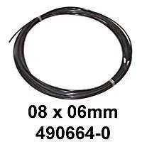 Mangueira Nylon Combustível Freio Rodoar 08x06mm Preta - ROCHEPECAS 4906640