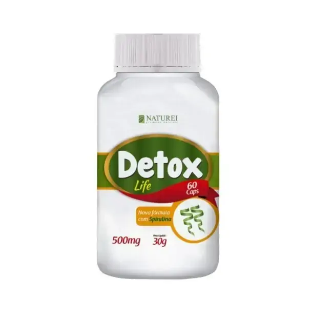 Suco Verde Detox 500mg 60 Caps Naturei