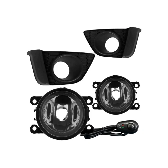 Kit Farol de Milha HONDA CRV com Moldura Preta - SUITS STS207HD