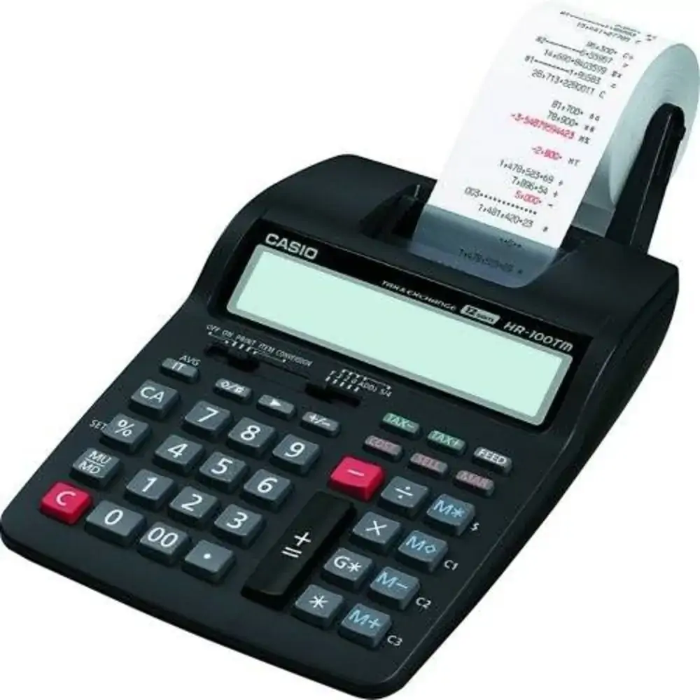 Calculadora Casio Hr 150 C/fita E Visor