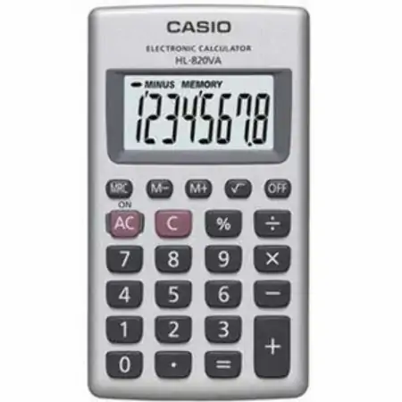 Casio Hl 820va Portátil